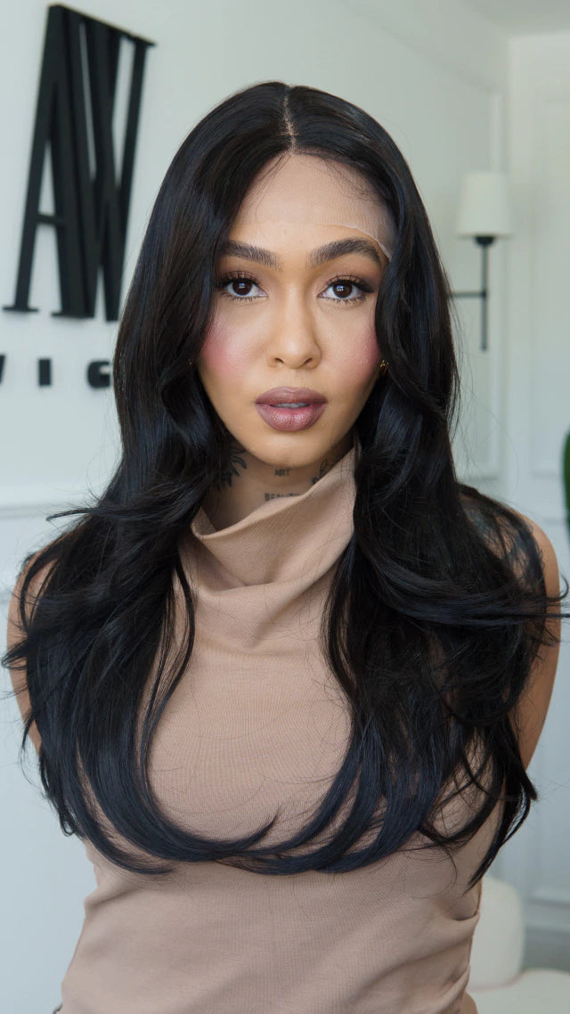 Lace Front Carla Castanho Escuro