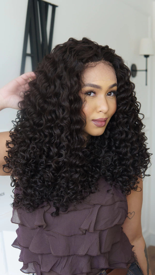 Lace Front Cibele Castanho Natural 13x4