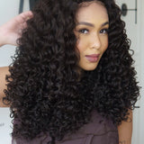 Lace Front Cibele Castanho Natural 13x4