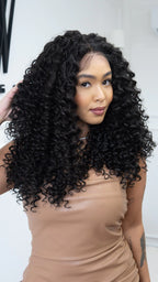 Lace Front Cibele Castanho Escuro 13x4