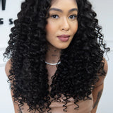 Lace Front Cibele Castanho Escuro 13x4
