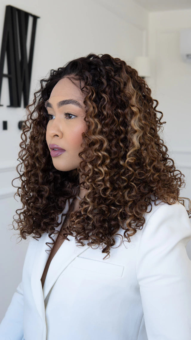 Lace Front Elsa Mechada 13x4