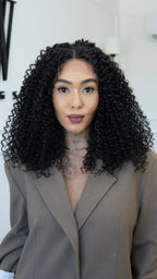 Lace Front Aila Castanho Escuro 13x3