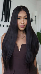 Lace Front Marcele Castanho Escuro 13x4