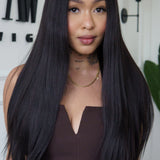 Lace Front Marcele Castanho Escuro 13x4