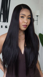 Lace Front Marcele Castanho Escuro 13x4