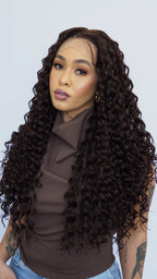 Lace Front Marta Castanho Natural 13x6