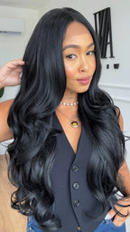 Lace Front Melanie Preta 13x4