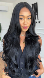 Lace Front Melanie Preta 13x4