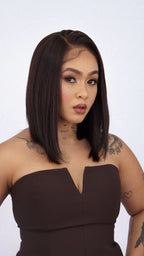 Lace Front Roberta Curta Iluminada 13x6