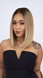 Lace Front Roberta Curta Loira 13x6