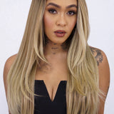 Lace Front Roberta Longa Loira 13x6