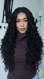 Lace Front Tamara Castanho Escuro 13x4